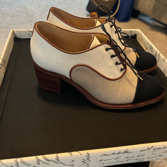 Office of Angela Scott Saddle Oxford Shoes - Picture 1 of 9